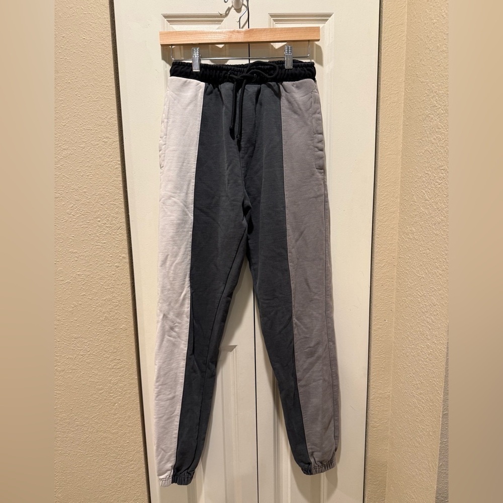 Teddy Fresh Unisex Sweatpants‎ Color block , size XS